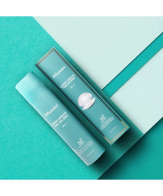 JM Solution Спрей солнцезащитный с экстрактом жемчуга MARINE LUMINOUS PEARL SUN SPRAY PEARL, 180мл (3)