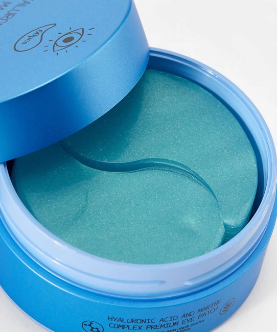 L.SANIC Премиальные гидрогелевые патчи для области вокруг глаз с гиалуроновой кислотой и экстрактом водорослей, 60шт (1)