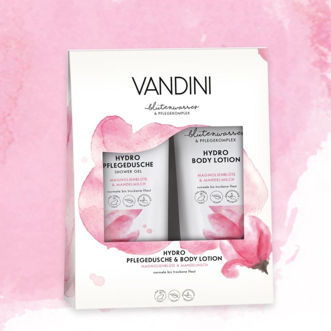 Vandini Набор для ухода за телом HYDRO Duo