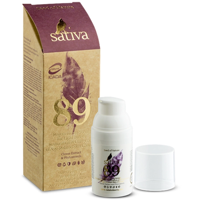 Sativa Регенерирующая сыворотка для лица №89, 30мл