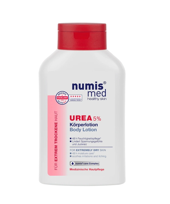 Numis med Лосьон для тела с 5% мочевиной для очень сухой кожи UREA, 300мл