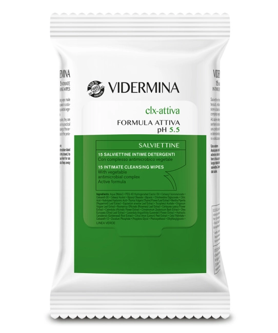 Vidermina Салфетки для интимной гигиены , 15шт