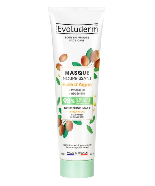 Evoluderm Питательная маска для лица с маслом арганы, 150г