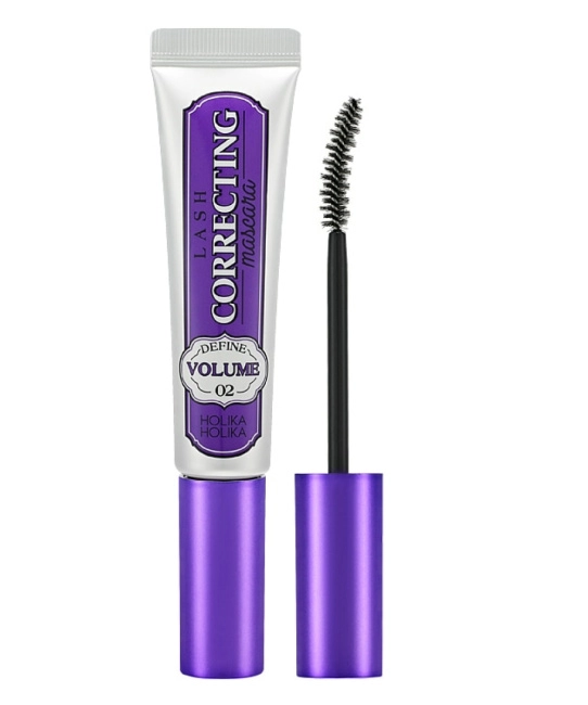 Holika Holika Набор: водостойкая тушь для ресниц с эффектом объема + ремувер Lash Correcting Mascara 02 Define Volume (Mascara + Remover) , 39мл (1)