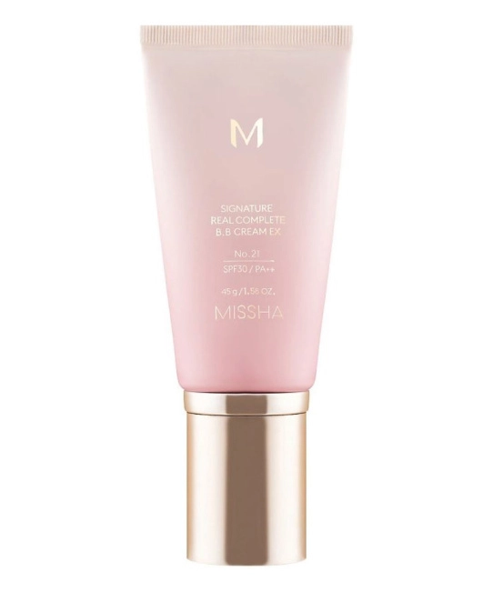 MISSHA BB-крем M Signature Real Complete BB Cream EX (тон NO.21, light beige), 45гр