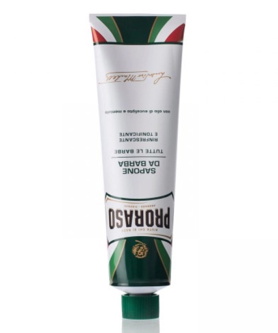PRORASO Крем для бритья освежающий с маслом эвкалипта и ментолом, 150 (1)