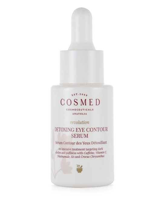 Cosmed Сыворотка-детокс косметическая для контура глаз с кофеином REVOLUTION DETOXING EYE CONTOUR SERUM, 15мл