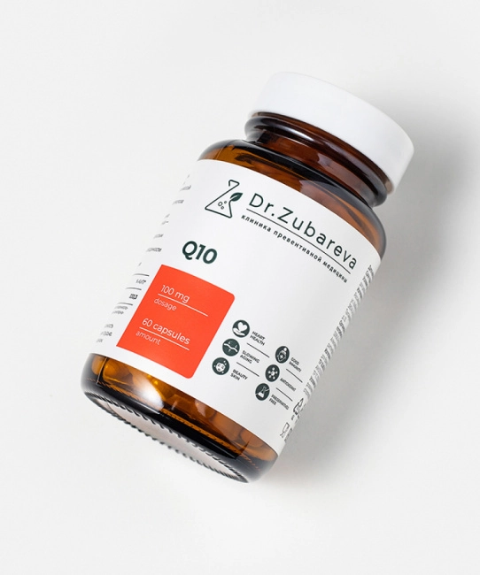 Dr. Zubareva Коэнзим Q10, 60 капсул, 170г (3)