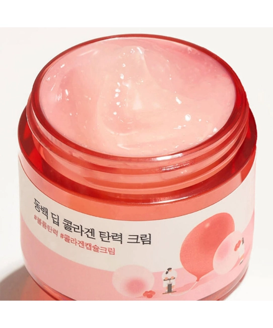 Round Lab Укрепляющий крем для лица ROUND LAB CAMELLIA DEEP COLLAGEN FIRMING CREAM, 50мл (3)