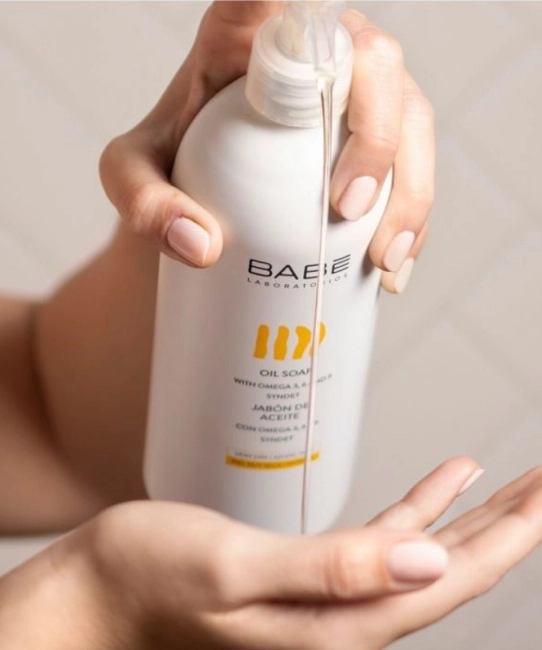 BABE Laboratorios Мыло масляное для душа для сухой и чувствительной кожи, 500мл (2)