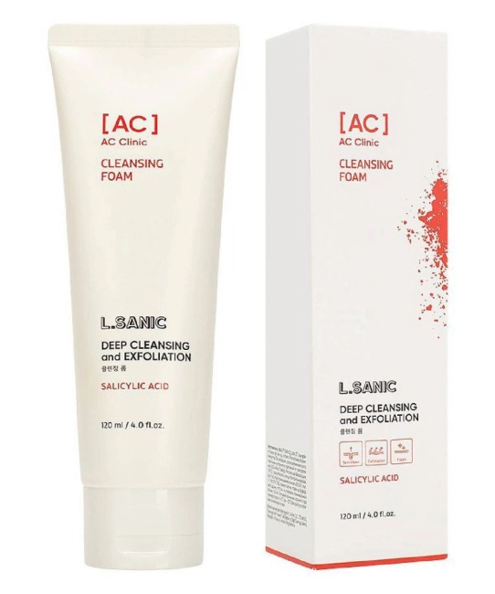 L.SANIC Пенка для умывания для проблемной кожи, 120мл (1)