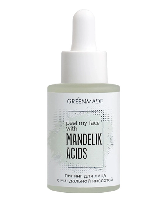 Greenmade Пилинг для лица с миндальной кислотой Peel my face with Mandelic Acids, 30мл