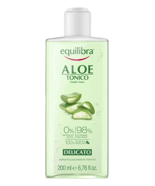 EQUILIBRA s.r.l. EQUILIBRA Тоник для лица Нежный Алоэ, 200 мл, 200мл