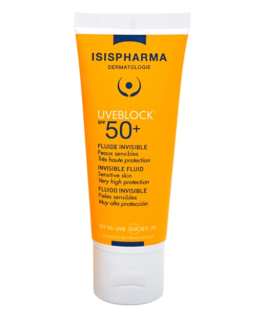 ISISPHARMA Солнцезащитный флюид для лица SPF 50+, 40мл