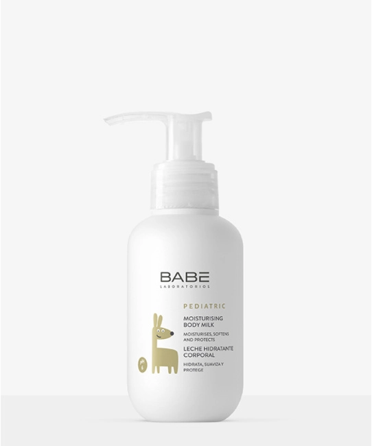 BABE Laboratorios Молочко детское увлажняющее для тела, 100мл (1)