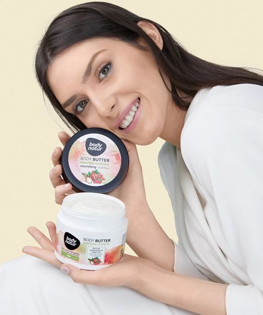 Body Natur Баттер для тела с красными фруктами, гранатом и драгон фруктом, 300мл (3)