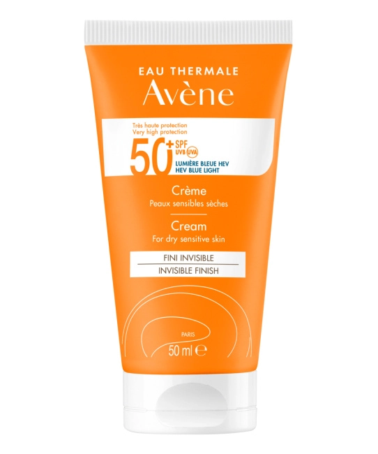 AVENE Крем солнцезащитный EAU THERMALE SPF 50+, 50мл