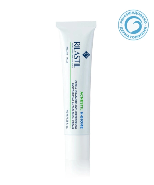Rilastil Rilastil Крем увлажняющий для кожи с пост-акне ACNESTIL H-BIOME, 40 мл, 40мл (1)