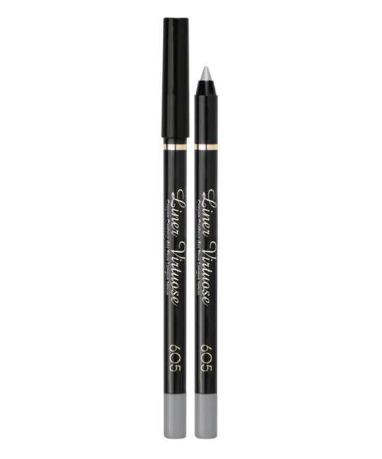 Vivienne Sabo Карандаш для глаз устойчивый гелевый Liner Virtuose тон 605 серебристый, 1.5г
