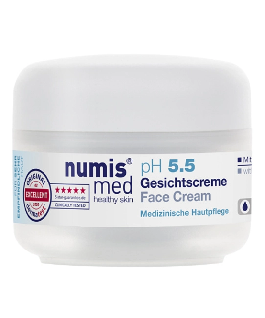 Numis med Крем для лица успокаивающий с пантенолом для чувствительной кожи pH 5,5 SENSITIVE, 50мл