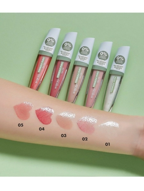 Deborah Milano Блеск для губ FORMULA PURA GLOSS BIO 01 прозрачный (3)