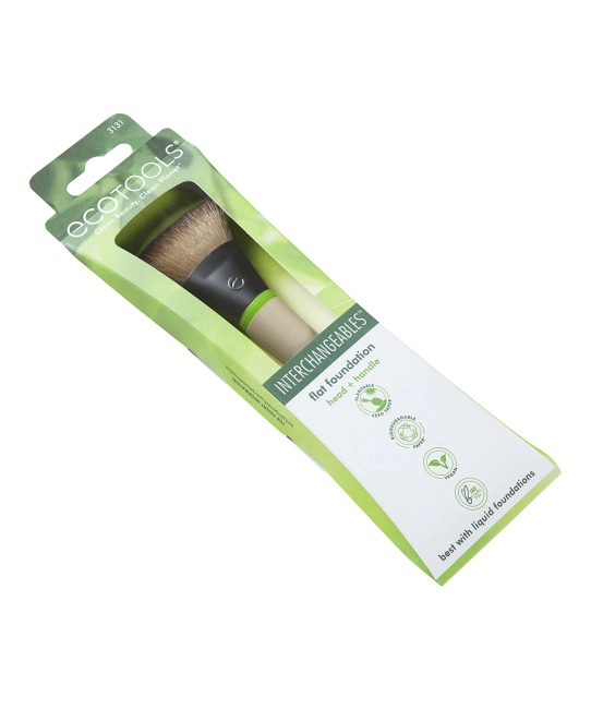 EcoTools Кисть для тональной основы плоская Interchangeables, 1шт (3)