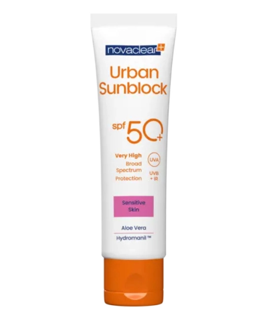 NovaClear Крем защитный для чувствительной кожи SPF50+, 40мл