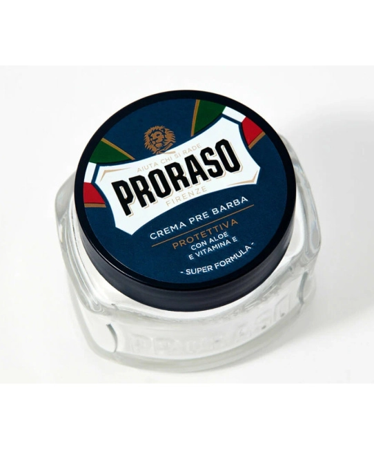 PRORASO Крем до бритья защитный с алоэ и витамином Е, 100мл (2)