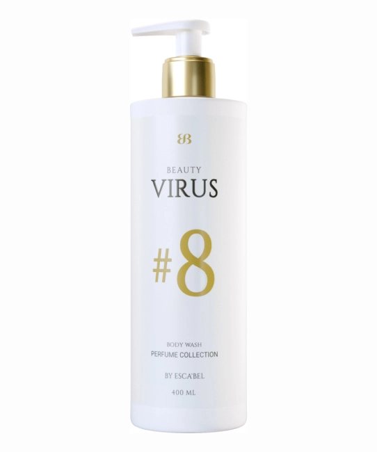 BEAUTY VIRUS Гель для душа парфюмированный №8, 400мл
