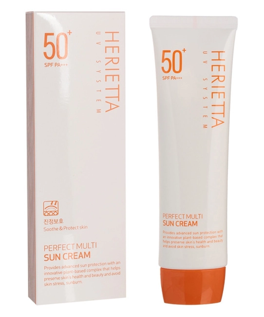 WELCOS Солнцезащитный крем Herietta Perfect Multi Sun Cream, 90мл (1)