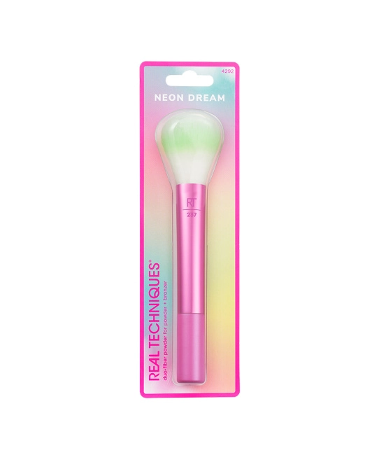 Real Techniques Кисть для пудры Neon Dream, 1шт