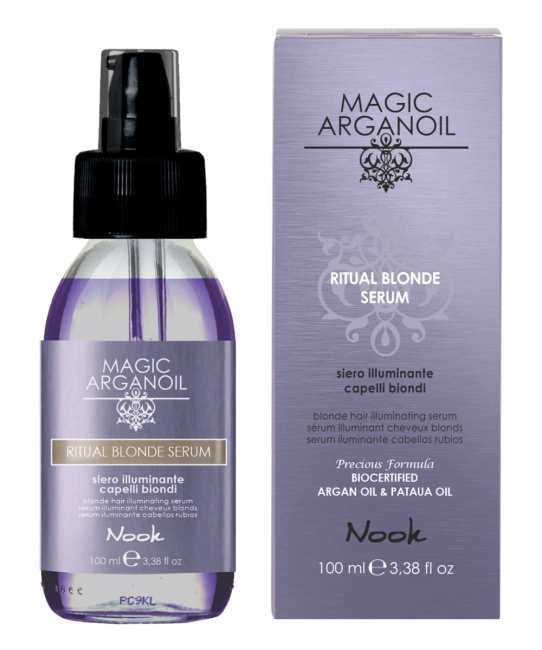 NOOK Nook Сыворотка для светлых волос Магия Арганы Nook MAGIC ARGANOIL BLONDE STORY SERUM blonde hair, 100 мл, 100мл (1)