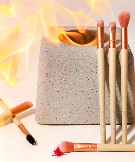 EcoTools Набор кистей для макияжа глаз Elements, 6шт (1)