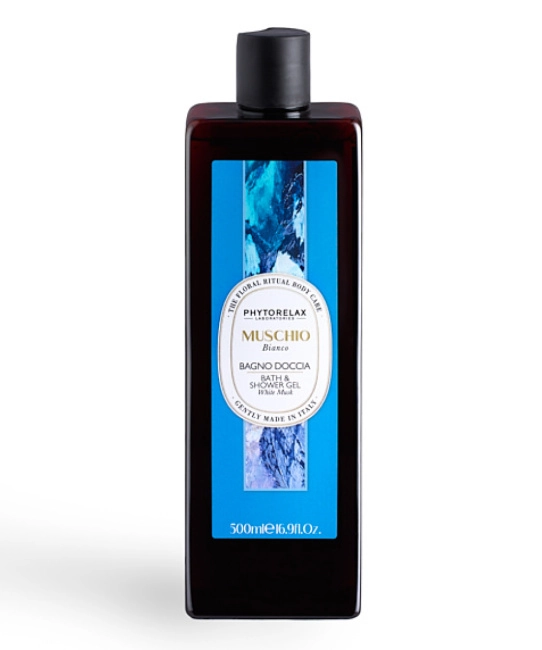 Phytorelax Гель для ванны и душа Белый Мускус, 500мл