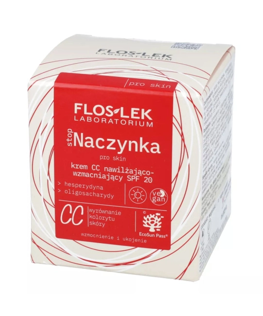 Floslek СС -крем для лица укрепляющий дневной против покраснений stopNaczynka, 50мл (1)