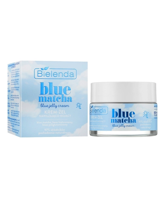 Bielenda Крем увлажняющий BLUE MATCHA, 50мл (1)