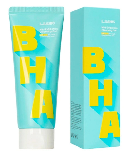 L.SANIC Мягкий отшелушивающий гель для умывания с BHA-кислотами, 150мл (3)