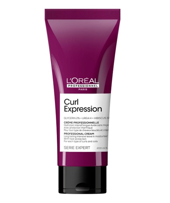 L'Oreal Professionnel Крем-уход несмываемый для увлажнения всех видов кудрявых волос  Curl Expression Serie Expert, 200мл