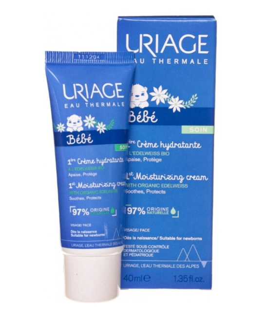 Uriage Первый увлажняющий крем BEBE 1ER CREME HYDRANTE, 40мл (1)