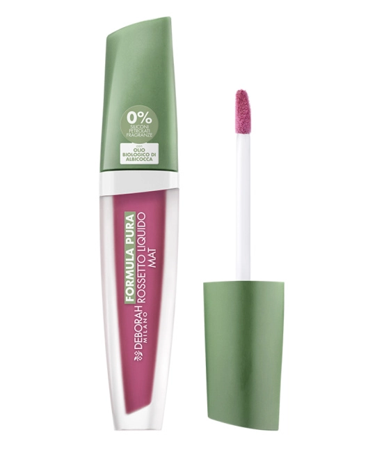 Deborah Milano Помада матовая жидкая FORMULA PURA ROSSETTO LIQUIDO MAT тон 04, 4.5мл