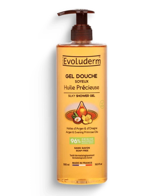 Evoluderm Гель для душа Evoluderm GEL DOUCHE Huile Précieuse, 500мл