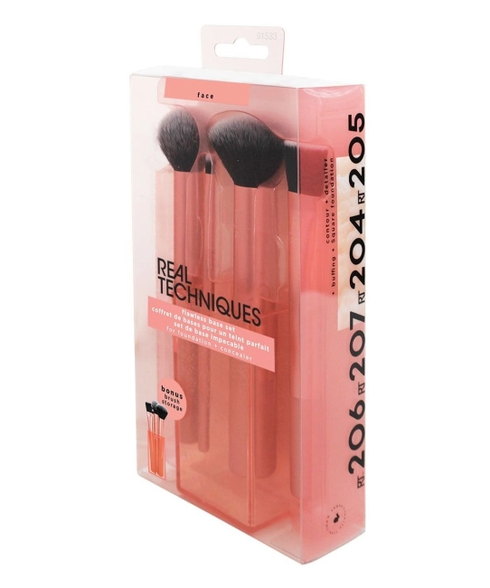Real Techniques Набор кистей для макияжа Flawless Base, 4шт (3)