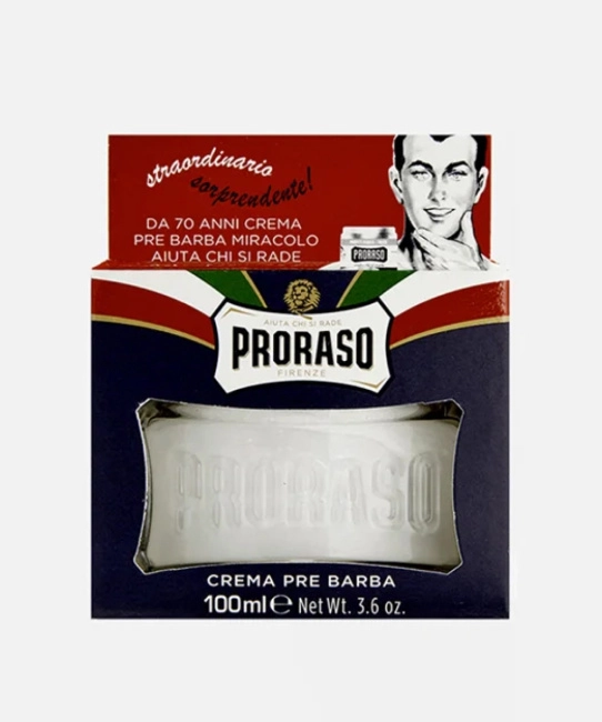 PRORASO Крем до бритья защитный с алоэ и витамином Е, 100мл (5)