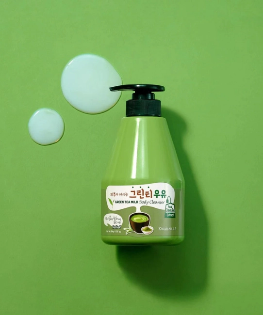 WELCOS Гель для душа с зеленым чаем, 560мл (3)