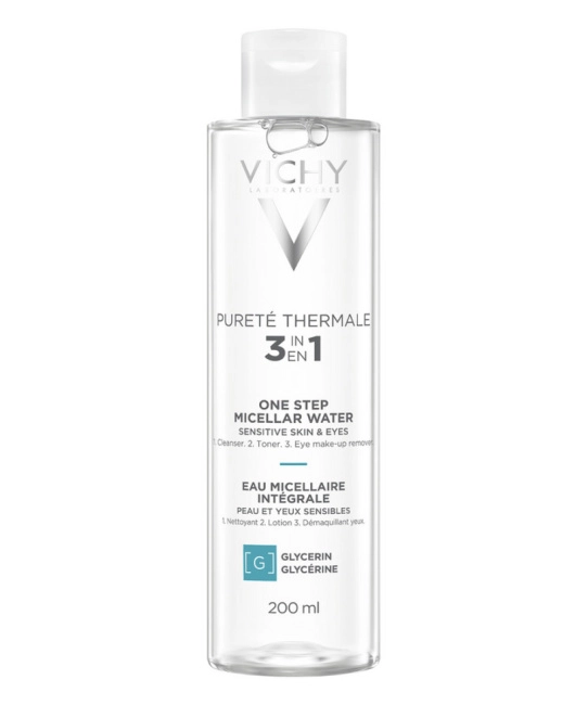 VICHY Вода мицеллярная для чувствительной кожи с минералами, 200мл