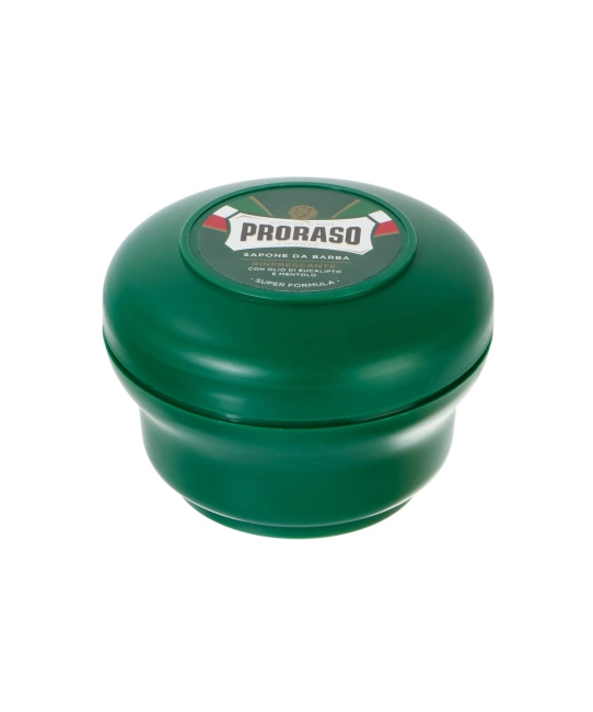 PRORASO Мыло для бритья освежающее с маслом эвкалипта и ментолом, 150мл