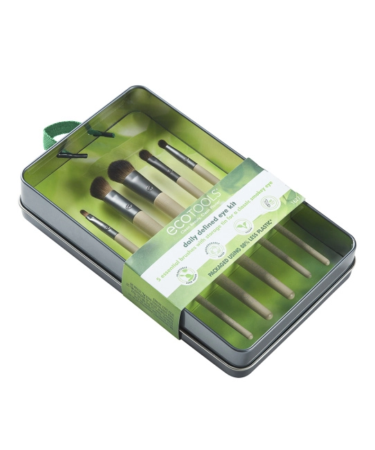 EcoTools Набор кистей для макияжа глаз The Daily Defined Eye Kit, 5шт (3)