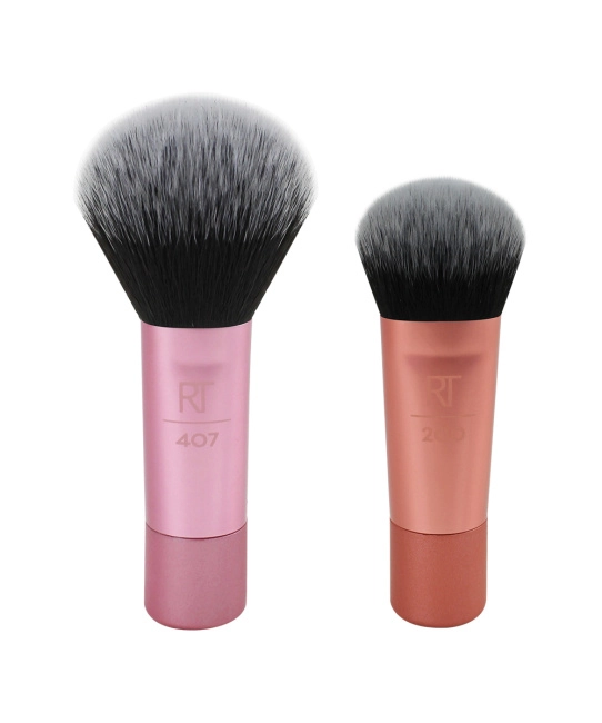 Real Techniques Набор мини-кистей для макияжа Mini Brush, 2шт (1)