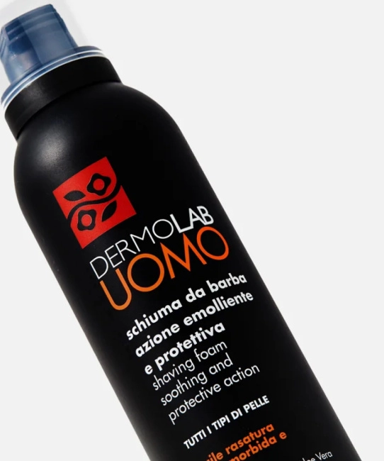 DERMOLAB Пена для бритья успокаивающая и защищающая DERMOLAB SHAVING FOAM SOOTHING AND PROTECTIVE ACTION , 200мл (1)