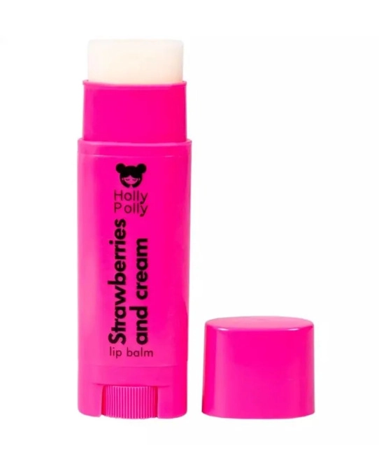 Holly Polly Бальзам для губ Клубника со сливками, 4.8г (1)